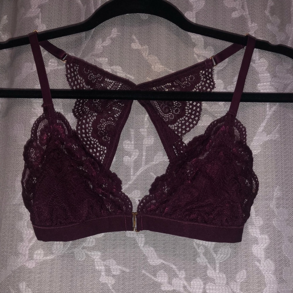 Burgundy Bralette